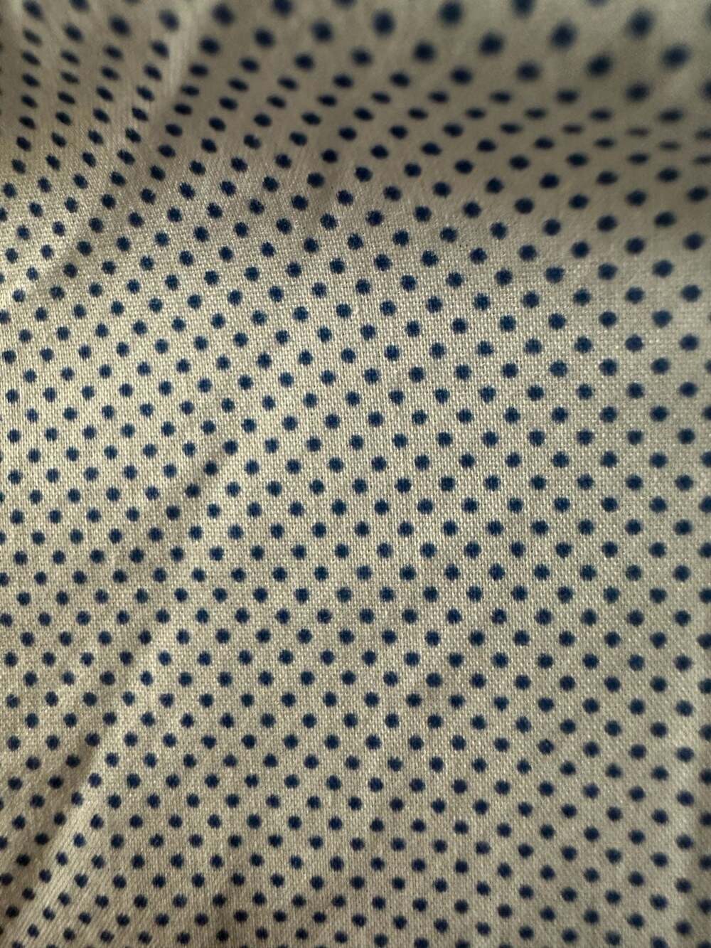Gutteridge Blue Dot Print Spread Collar Stretch Dress Shirt - Men - Picture 2 of 8